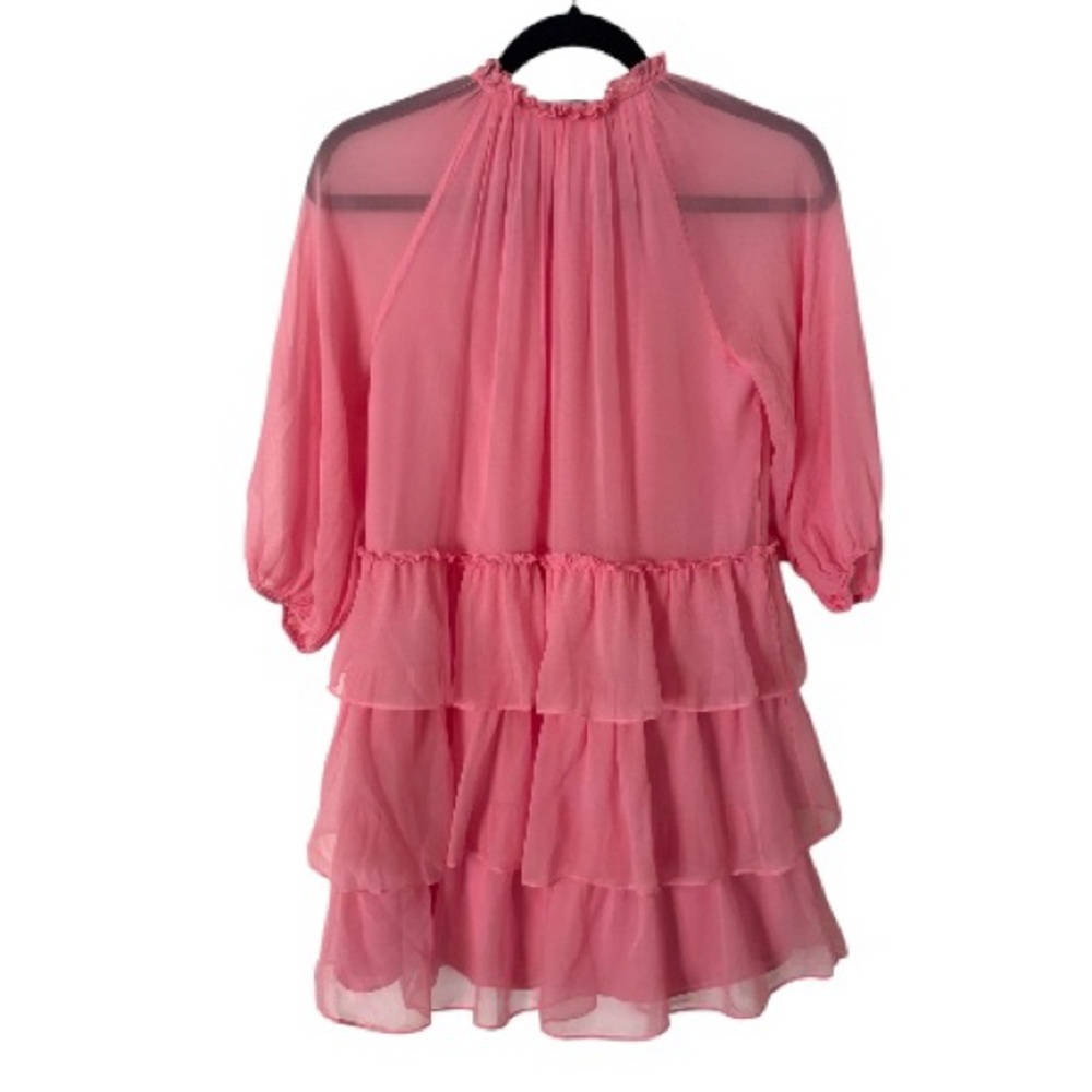 Alice + Olivia Layla Tier Ruffle Dress - Picture 3 of 4
